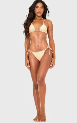 Coral Mix & Match Tie Side Bikini Bottom