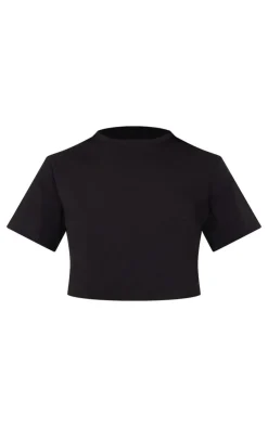 PrettyLittleThing T-Shirts*Cotton Oversized Crop T-Shirt