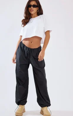 PrettyLittleThing T-Shirts*Cotton Oversized Crop T-Shirt