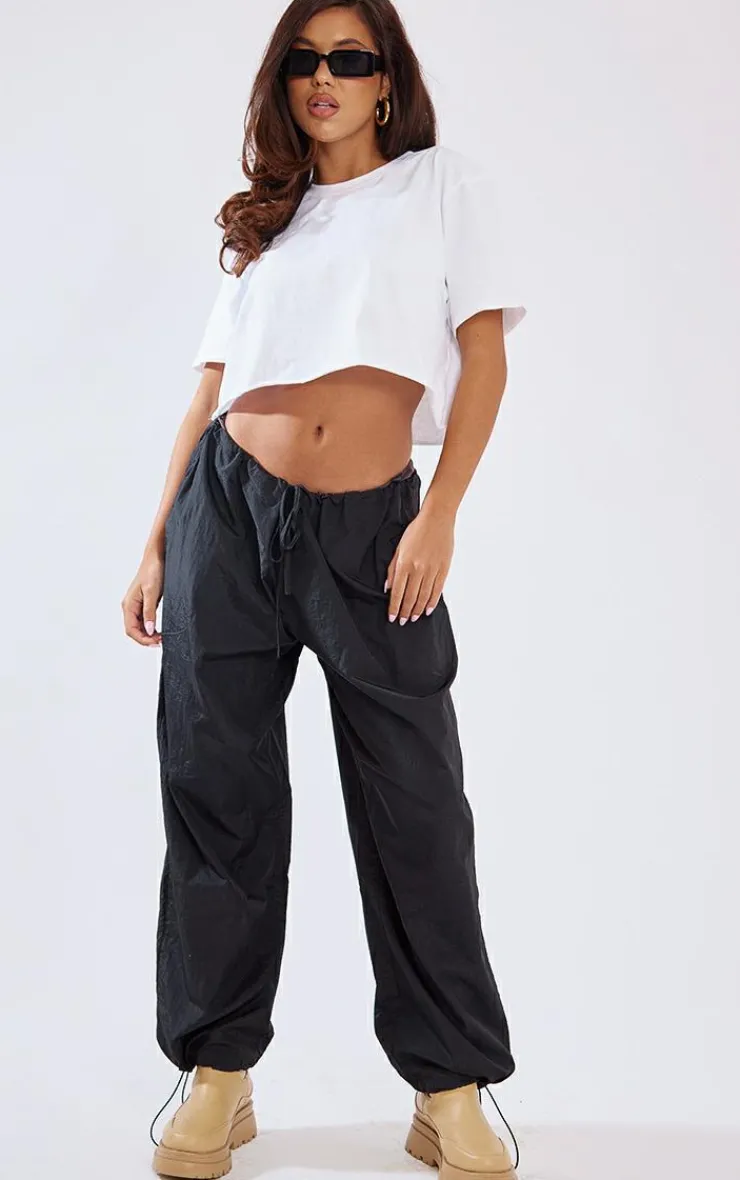 PrettyLittleThing T-Shirts*Cotton Oversized Crop T-Shirt