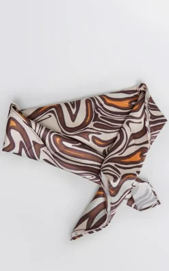 PrettyLittleThing Hair Accessories*Animal Swirl Bandana