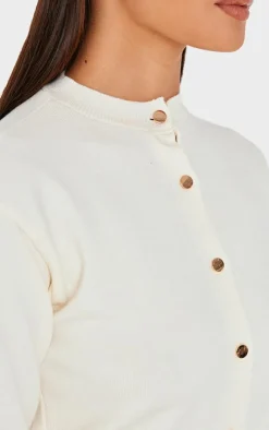 PrettyLittleThing Cardigans*Basic Knit Cropped Cardigan