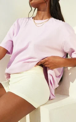 PrettyLittleThing Snatched*Basic Structured Snatched Rib Hot Pants