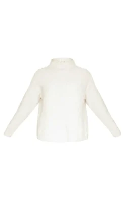 PrettyLittleThing Oversized Sweaters*Bobble Knit Oversized Sweater