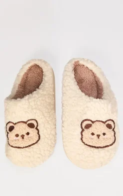 PrettyLittleThing Christmas Gifts*Borg Teddy Slippers