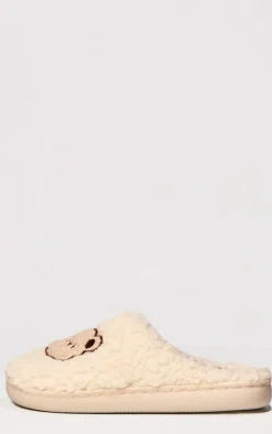 PrettyLittleThing Christmas Gifts*Borg Teddy Slippers