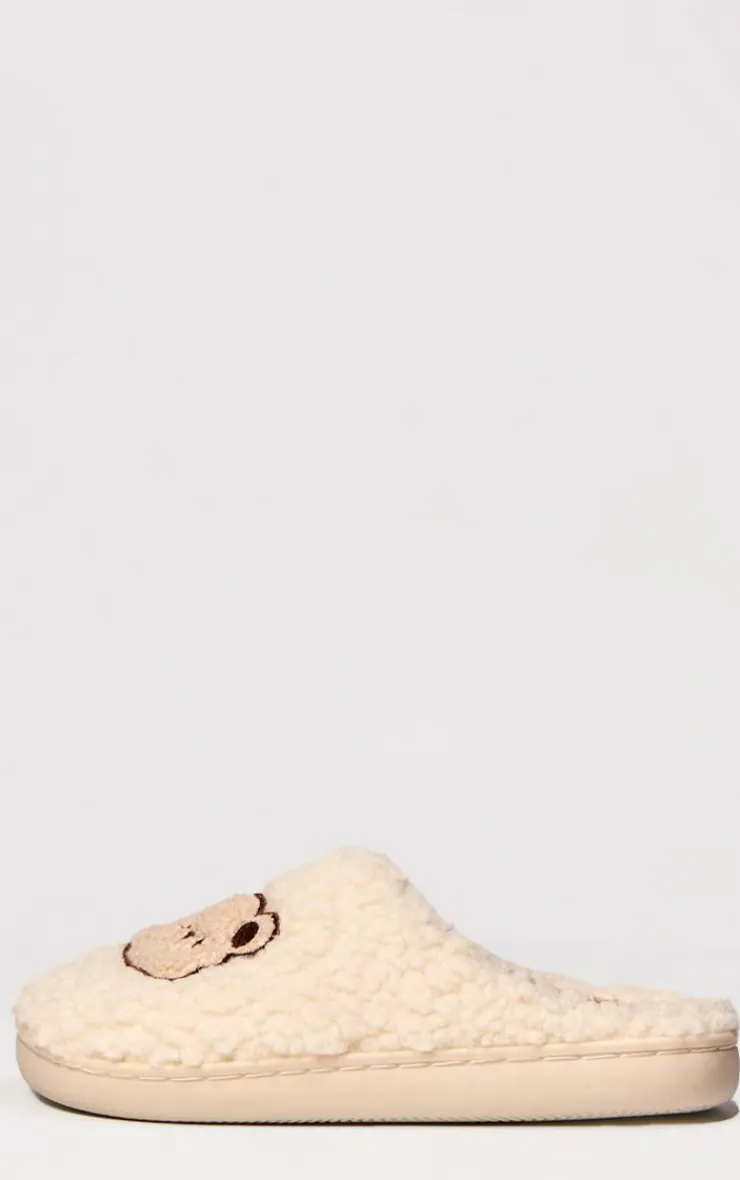 PrettyLittleThing Christmas Gifts*Borg Teddy Slippers