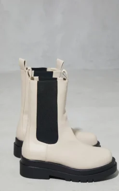 PrettyLittleThing Ankle Boots*Calf High Chunky Chelsea Boot