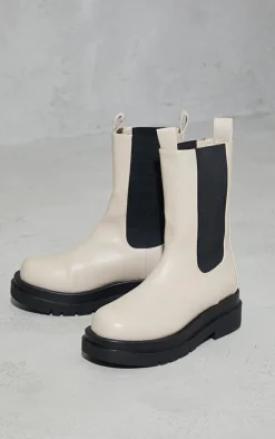 PrettyLittleThing Ankle Boots*Calf High Chunky Chelsea Boot