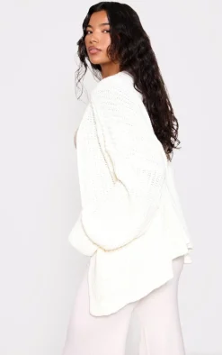 PrettyLittleThing Cardigans*Chunky Knit Slouchy Cardigan