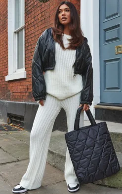 PrettyLittleThing Christmas Day Outfits*Chunky Ribbed Knitted Set
