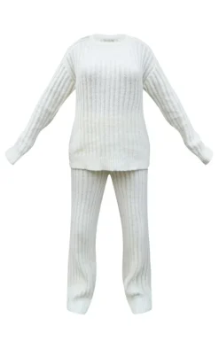 PrettyLittleThing Christmas Day Outfits*Chunky Ribbed Knitted Set