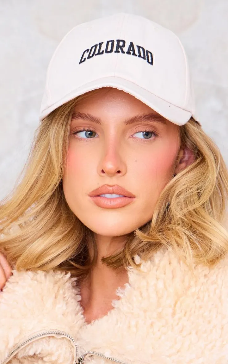 PrettyLittleThing Baseball Caps*'Colorado' Logo Cap