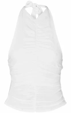 PrettyLittleThing Snatched*Contour Jersey Draped Boat Neck Long Top