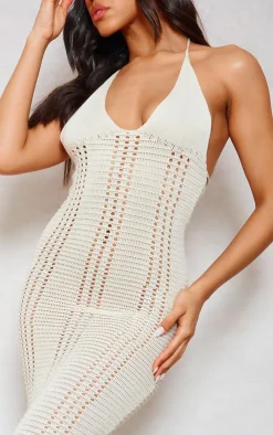 Crochet Midi Dress-PrettyLittleThing Discount