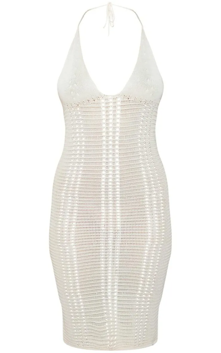 Crochet Midi Dress-PrettyLittleThing Discount