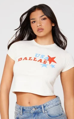 PrettyLittleThing T-Shirts*Dallas Star Baby Doll