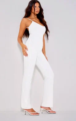 PrettyLittleThing Snatched*Double Layer Contour Jersey Strappy Scoop Back Jumpsuit