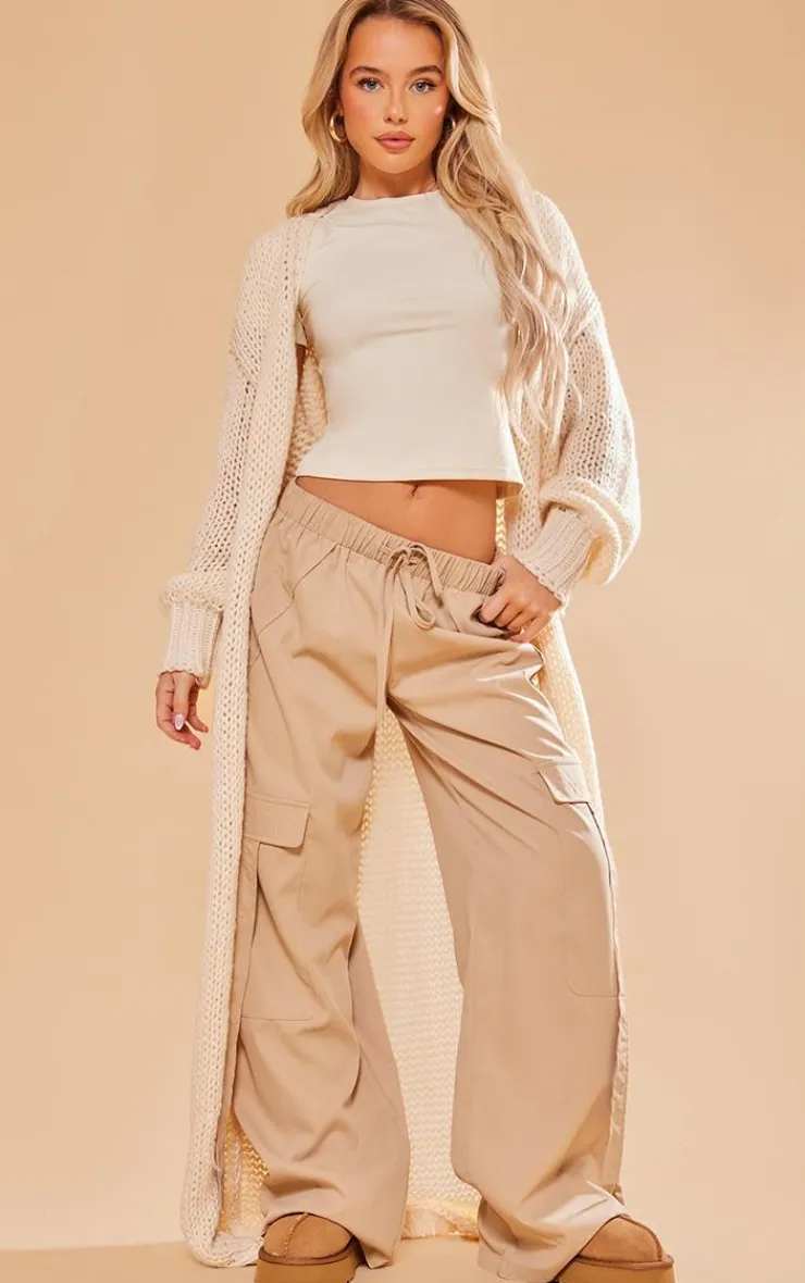 PrettyLittleThing Cardigans*Extreme Chunky Knitted Slouchy Maxi Cardigan
