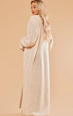 PrettyLittleThing Cardigans*Extreme Chunky Knitted Slouchy Maxi Cardigan