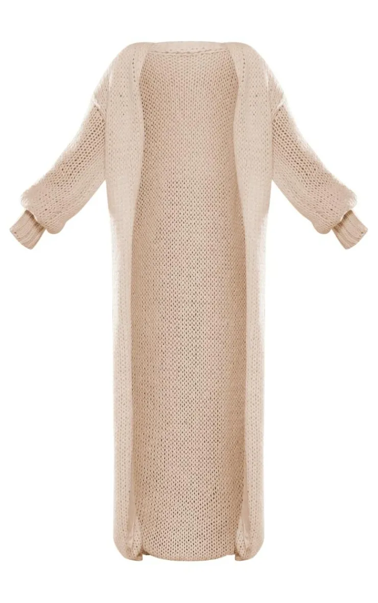 PrettyLittleThing Cardigans*Extreme Chunky Knitted Slouchy Maxi Cardigan