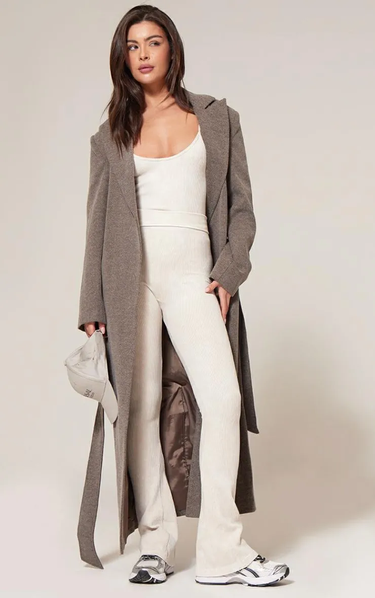 PrettyLittleThing Snatched*Faded Snatched Rib Strappy Bodysuit