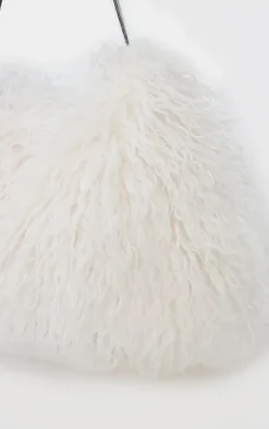 PrettyLittleThing Shoulder Bags*Faux Fur Fluffy Shoulder Bag