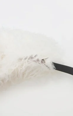 PrettyLittleThing Shoulder Bags*Faux Fur Fluffy Shoulder Bag