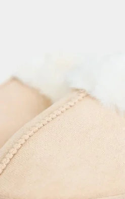 PrettyLittleThing Christmas Gifts*Faux Suede Mule Slippers