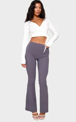 PrettyLittleThing Cardigans*Fine Knit Wrap Waist Cardigan