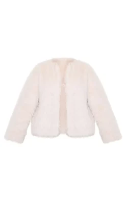 PrettyLittleThing Faux Fur Coats*Glitter Faux Fur Coat