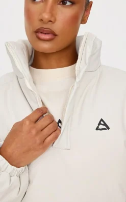 PrettyLittleThing Athletic Jackets*High Neck Cropped Puffer Jacket