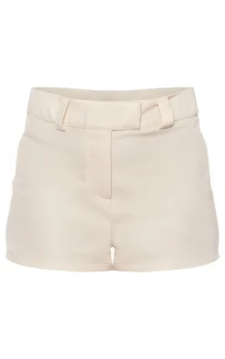 High Waist Woven Tailored Shorts-PrettyLittleThing Hot