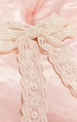 PrettyLittleThing Hair Accessories*Lace Bow Hair Clip