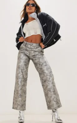 PrettyLittleThing Knitted Tops*Laddering Knit Crop Top