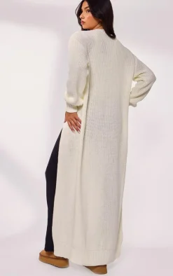 PrettyLittleThing Cardigans*Maxi Knitted Cardigan