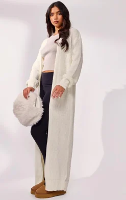 PrettyLittleThing Cardigans*Maxi Knitted Cardigan