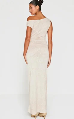 One Shoulder Maxi Dress-PrettyLittleThing Hot