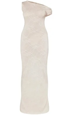 One Shoulder Maxi Dress-PrettyLittleThing Hot