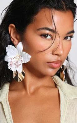 PrettyLittleThing Statement Earrings*Orchid Statement Earrings