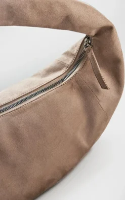 PrettyLittleThing Shoppers*Oversized Faux Suede Tote Bag