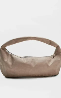 PrettyLittleThing Shoppers*Oversized Faux Suede Tote Bag