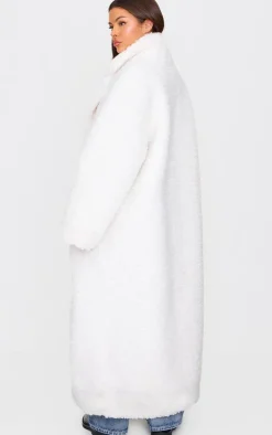 PrettyLittleThing Teddy Coats*Plush Borg Maxi Coat