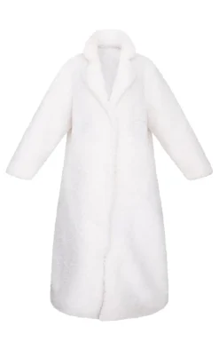 PrettyLittleThing Teddy Coats*Plush Borg Maxi Coat