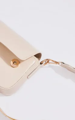 PrettyLittleThing Crossbody Bags*Pu Crinkle Tape Cross Body Bag