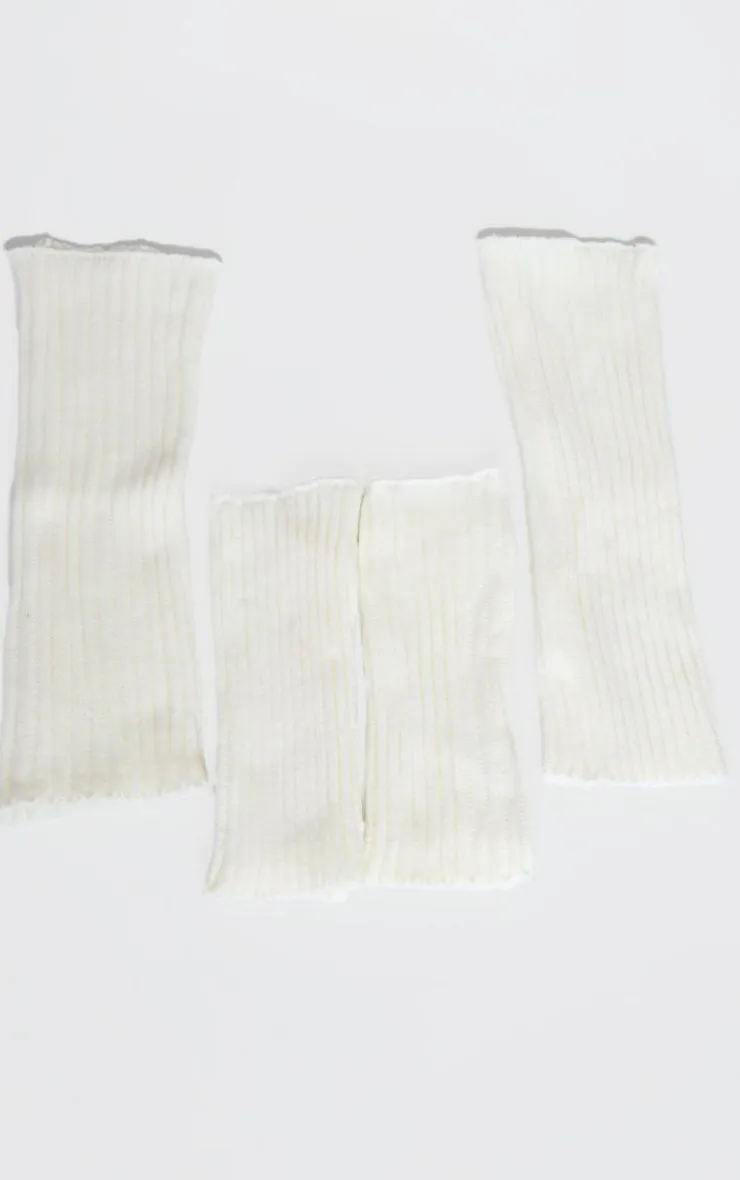 PrettyLittleThing Socks*Ribbed Hand Warmers & Leg Warmers Set