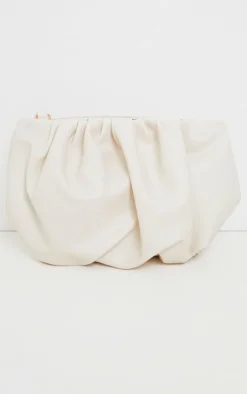 PrettyLittleThing Clutch Bags*Round Pleated Clutch Bag