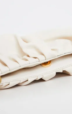 PrettyLittleThing Clutch Bags*Round Pleated Clutch Bag