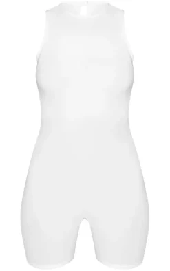PrettyLittleThing Unitards*Sculpt Cut Out Detail Sleeveless Unitard
