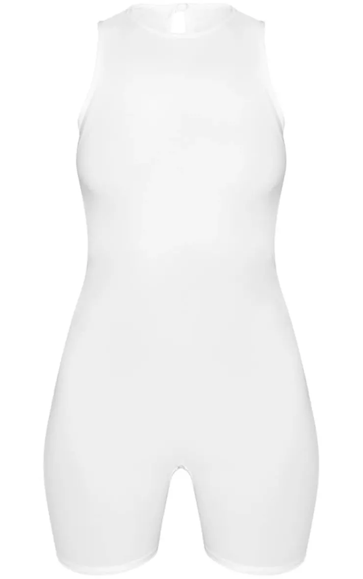 PrettyLittleThing Unitards*Sculpt Cut Out Detail Sleeveless Unitard